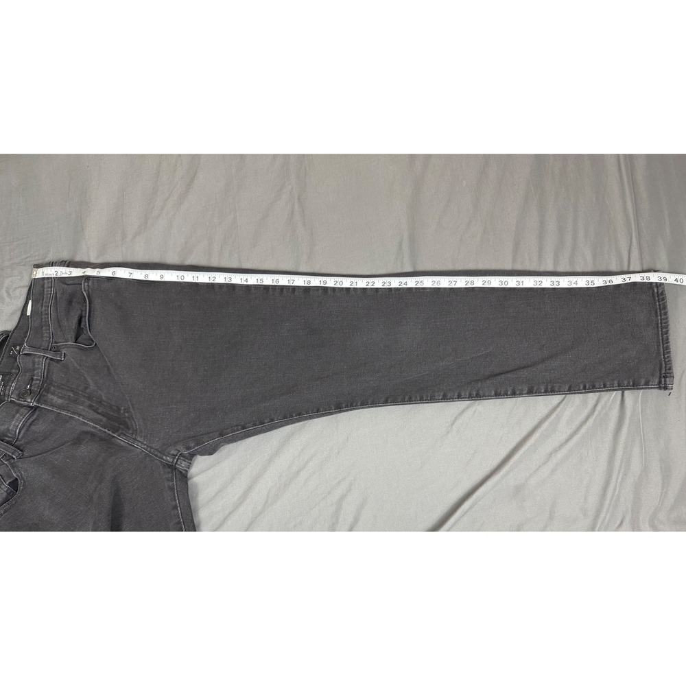 Lucky Brand 121 Slim Straight Jeans Mens 36x30 (37x29) Faded Black Stretch - Picture 7 of 16